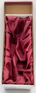 Dárková krabička na sklenici na víno